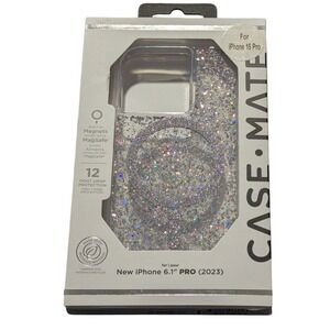 J6. Case-Mate Twinkle Disco with MagSafe Case For‎ Apple iPhone 15 Pro